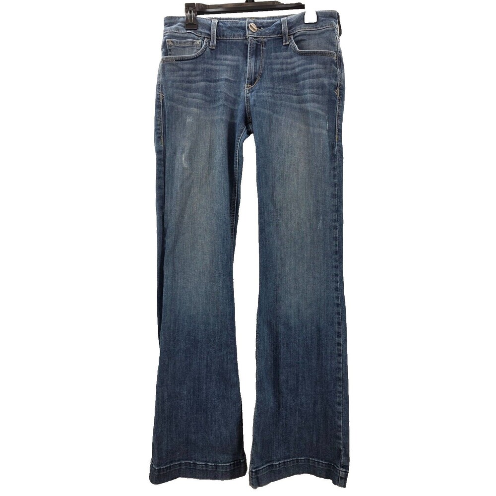 Ariat R.E.A.L Denim Med Rise Trouser  Jennifer Jeans Womens 30L Elanor Wide Leg